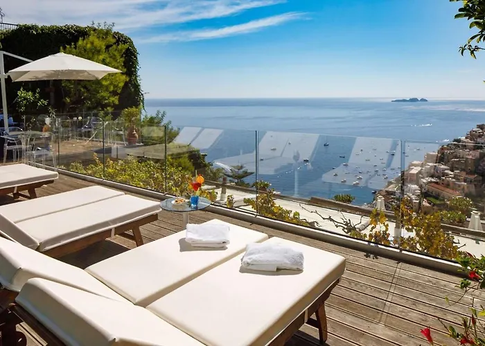 Lux 2br In View Terrace & Pool Lägenhet Positano