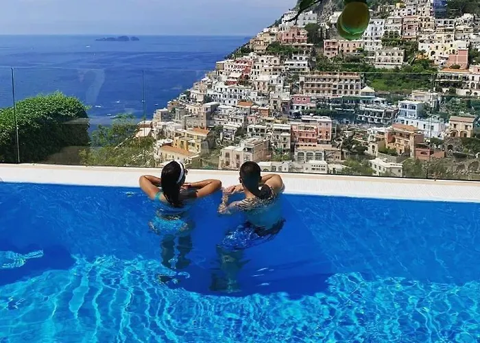 Lux 2br In View Terrace & Pool Positano