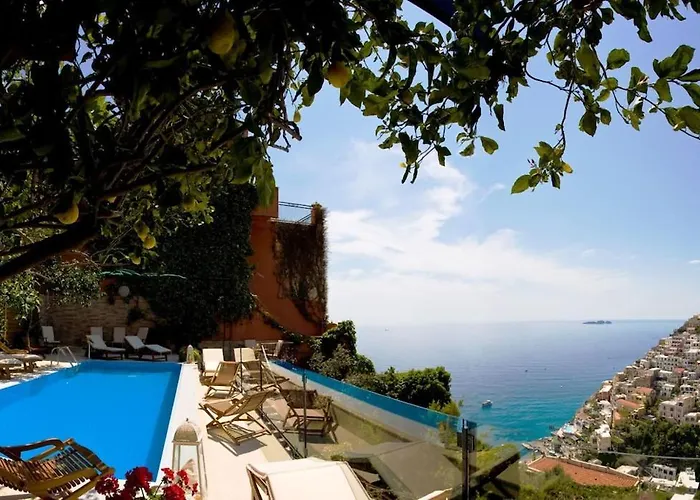 Lägenhet Lux 2br In View Terrace & Pool Positano
