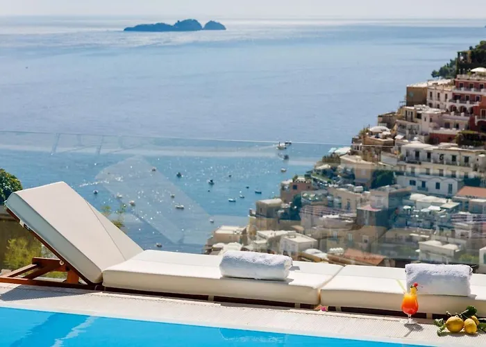 Lux 2br In View Terrace & Pool Lägenhet Positano